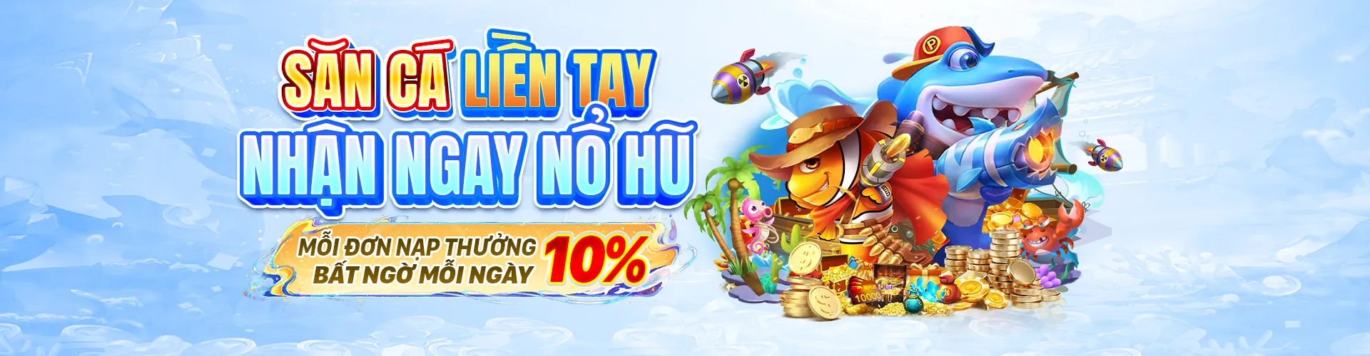 Hình ảnh chính f18678 bắn cá với giao diện game sôi động và ưu đãi độc quyền